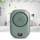 #A Portable USB Hanging Neck Fan Outdoor Sports Travel Desktop Silent Cooling Fa