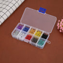 300pcs 10 Colors Gourd Safety Pins Metal Clips Knitting Stitch Marker (1) Newly