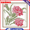 12 Months Flower Cross Stitch DIY 14CT Stamped Handmade Crafts Home Decoration