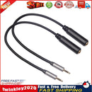 2pcs Audio Cable 3.5mm Male to 6.35mm Female Phones Stereo Audio Adapter Newly