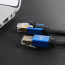 Cat8 Ethenet Cable RJ45 STP 26AWG LAN Cable Blue for Router Modem PC (0.5m)