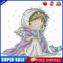 Partial Embroidery DIY Angel with Birds 14CT Stamped Kit Cross Stitch Craft