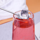 Milk Tea Long Handle Coffee Spoon Stirring Scoop Square Shovel Stainless Steel