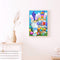 Easter Gnome Oil Paint By Numbers Canvas DIY Hand Painted Home Decoration Gift