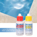 Chlorine PH Water Quality Test Kit Swimming Pool Liquid Hydroponics Tester Newly