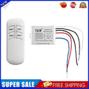 5pcs ON/OFF Remote Control Timer Switch + Receiver for UVC Lamp(White 220V)
