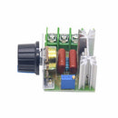 AC 50-220V High Power 2000W Voltage Regulator Speed Controller Adjustable Motor