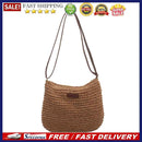 Summer Straw Crossbody Bag Women Beach Holiday Woven Shoulder Handbag Purses