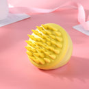 Fine Hair Foam Acupoint Therapy Comb with Handle Health Care Hair Washing B