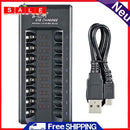 1.2V 8 Slot Electric Battery Charger for AA/AAA Ni-MH/Ni-Cd with LED Indicator