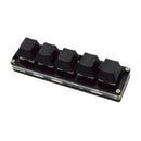 5-Key Mini Mechanical Keyboard Custom Shortcut Programmable M0B0 Control V3X2