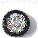 DIY Art Tips Glitter Flakes Christmas Manicure Decor Snowflake Nail Sequins