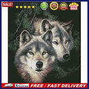 Cross Stitch Kits 11CT Stamped DIY Wolf Full Embroider Mosaic Needlework