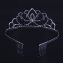 Bride Wedding Headdress Jewelry Crystal Hair Crown Dinner Accessories
