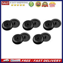 5pcs Car Seat Belt Stopper Spacing Limit Buckle Clip Retainer Stop Button Black