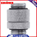 18mm G1/4 Outer Thread 360-Degree Rotary PC Water Cooling System Hose Adapter