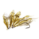 6pcs Shrimp Fishing Simulation Soft Prawn Lure Hook Tackle Bait Lures Newly