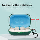Wireless Earphone Box Cover with Hook for Skullcandy Push Active (Green) Newly