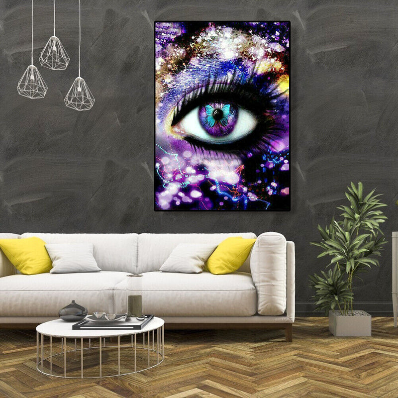 5D DIY Diamond Painting Full Drill Eyes Cross Stitch Embroidery Gift Home Decor