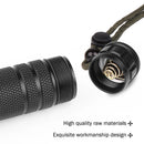 Light Focus USB Charging Powerful Flashlight Light Flashlight High Powe Torch
