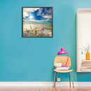 5D Diamond Painting Seaside Starfish Full Round Rhinestone DIY Home Decorat