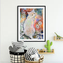 Part Drill Special Shape Diamond Painting Kit DIY Cat Animal Rhinestone Picture