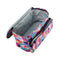 Large Capacity Yarn Clothes Storage Square Bags Geometric Embroidery Portable Cr