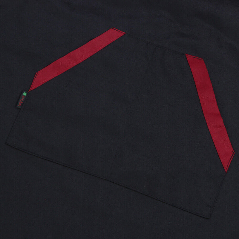 Unisex Halterneck Apron with 2 Pockets Chef Waiter Kitchen Cook Black  Tool