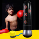 Boxing bag kids, 63"" inflatable stand boxing bag boxing column tumbler boxing target to Ka
