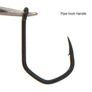 10pcs Fishing Hooks Set V-Curve Sharp Barbed Carp Hooks Fishing Gear Accessor