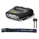 Hat Clip Induction Sensor Headlight USB Strong Outdoor Head-mounted Camping Lamp