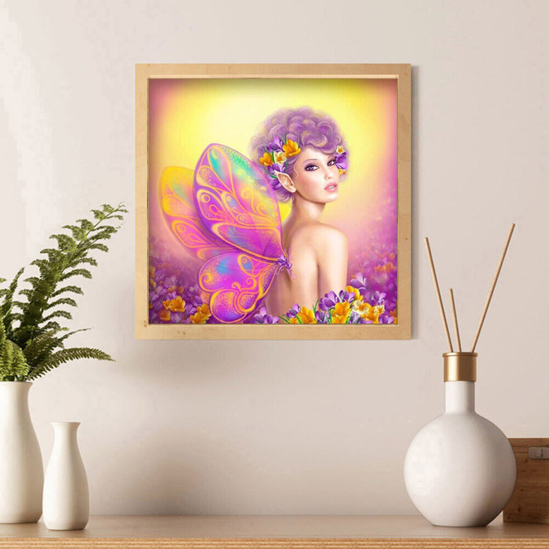 5D DIY Part Special Shaped Drill Diamond Painting Girl