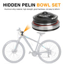 Bicycle Headset 1.5 1-1/8"" Sealed Bearing Mountain Bike Headset with Top Cap