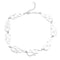 Women Men Fire Flame Necklace Hip Hop Rock Jewelry Accessories Wave Sun Choker
