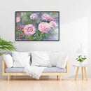 Flower Oil Paint By Numbers Kit DIY Acrylic Painting for Adults Home Decorati