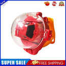 Mini Remote Control 2.4G Wrist Watch Racing Car 4CH RC Vehicle Toys (Red)