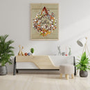 Diamond Painting Cotton Garland Full Round Drill Picture of Rhinestone Drawin