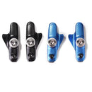 2X Road Bicycle Cycling Folding Bike V Brake Pads Holder Blocks (Blue)