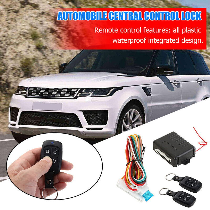 Car Remote Central Door Lock Kit Auto Keyless Entry Alarm System 410/T105 Newly