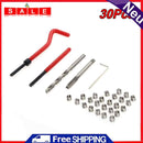 30pcs M6 x 1.0 Thread Repair Insert Kit Compatible