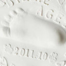 20g Baby Care Hand Foot Inkpad Soft Clay Washless Footprint Mud (White) Newly