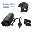 Battery Powered Loud Horn Safety Mountain Bike Handleable Sound Alarm Ring Bell