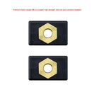 #A 1/6pcs Kayak Side Track Rail Silders Nylon Copper M6 Sliding Nut Boat Pole Ba