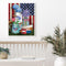 Flower Oil Paint By Numbers DIY Handpainted on Canvas Wall Art Picture Unframed
