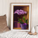 Corner Butterfly Orchid Oil Paint By Numbers DIY Frameless Drawing Picture Cr