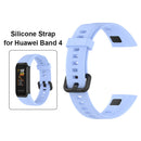 Silicone Strap Wristband Band for Huawei Band 4/Honor Band 5i (Light Blue) Newly