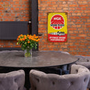 Still Life Rectangle Tin Sign Pendant Decorative Metal Still Life Hanging Plate