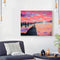 Frameless Sunrise Fishing Oil Paint By Numbers Kit Handmade Drawing On Canvas
