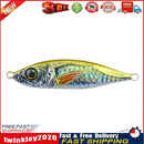 82mm 60g Metal Simulation Fishing Lures Jig Hooks Artificial Hard Bait (A) Newly