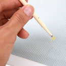 Blank Embroidery Full Round Drill Canvas DIY Diamond Painting (30x30cm) Newly